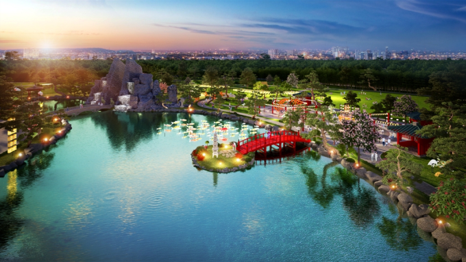 Với diện tích hơn 6,1ha, khu Vườn Nhật lập tức trở thành điểm đến thu hút đông đảo giới trẻ. 