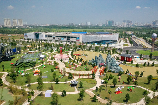 Khu Vườn Nhật Bản thuộc đại đô thị thông minh của Vinhomes Smart City chính thức khai trương hôm 14/9.