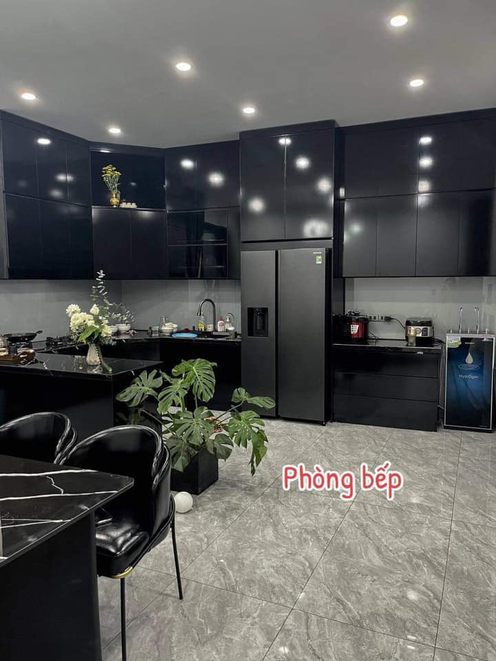 Phòng bếp khi hoàn thiện.