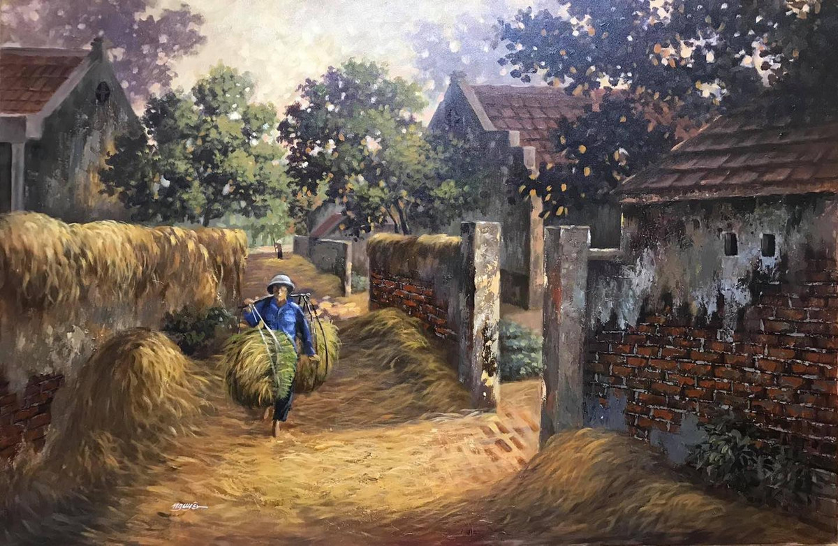 Làng quê đang dần thay áo mới nhưng những hình ảnh giản dị, những mảnh ký ức thân thuộc ấy sẽ mãi in sâu trong trái tim những đứa nhỏ đã lớn.