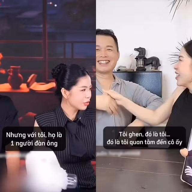 Anh bày tỏ "tôi ghen, đó là tôi quan tâm đến cô ấy".