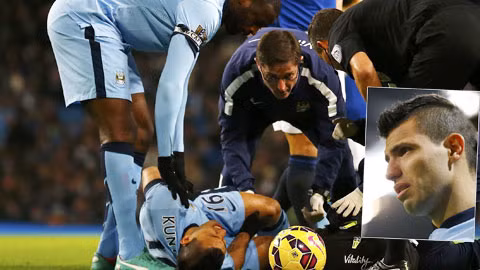 Sergio Aguero (Man City): Aguero gia nhập Man City vào năm 2011, anh đã đóng góp không ít bàn thắng quan trọng giúp Man City thành công tại Premier League. Thế nhưng Aguero cũng có số lần dính chấn thương nhiều đáng kể. Anh đã có 18 lần phải nghỉ thi đấu vì vấn đề gân kheo.