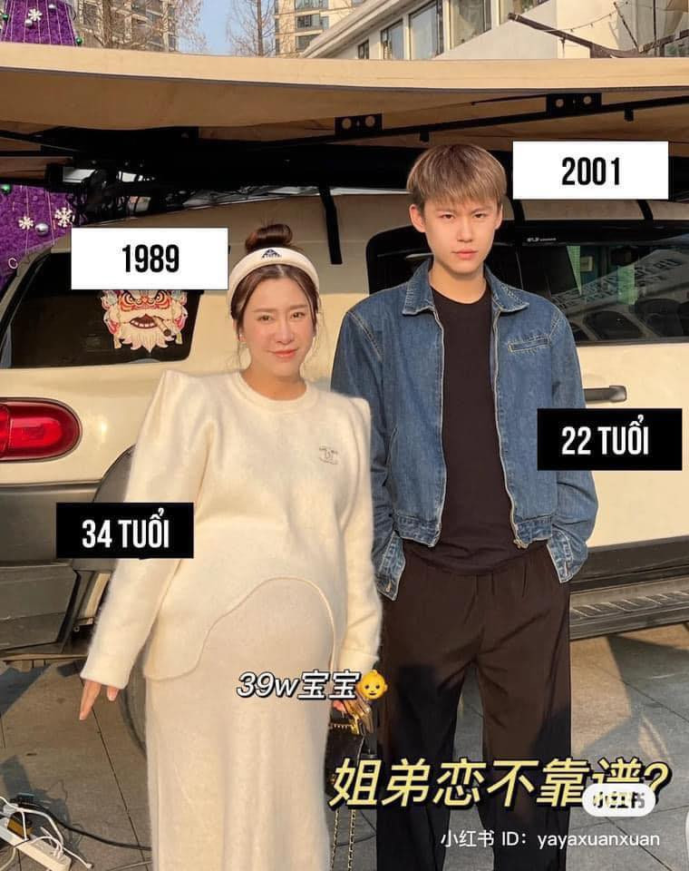 Thậm chí một trào lưu khoe ảnh cặp đôi đã được rất nhiều người hưởng ứng. Có những cặp vợ hơn chồng đến tận 1 con giáp (12 tuổi).