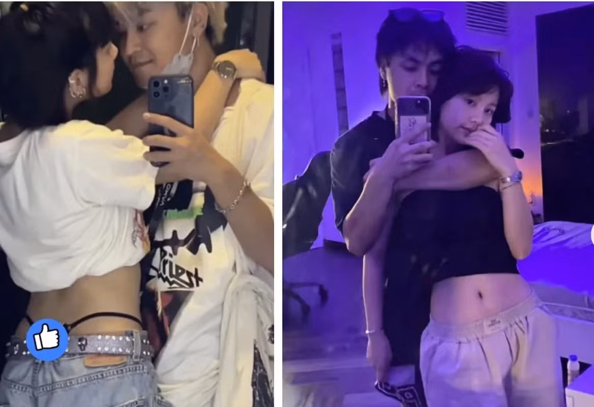 Cô nàng từng khiến netizen xôn xao khi công khai những hình ảnh thân mật cùng bạn trai, dù hình tượng trước đó của cô nàng là trong sáng, ngây thơ.