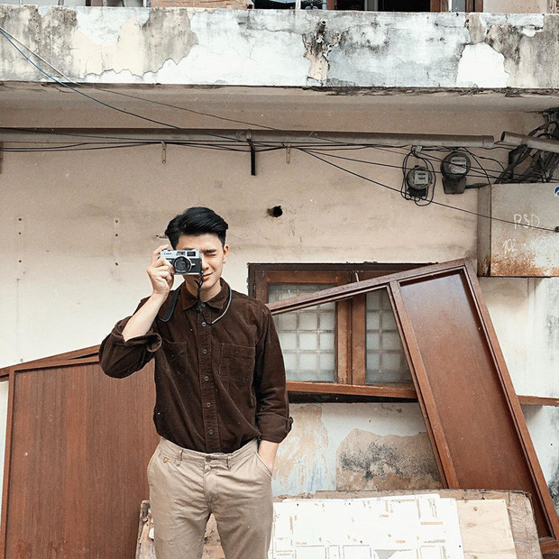 Chàng người mẫu sở hữu ngoại hình, phong cách ăn mặc khiến bất kỳ cô gái nào cũng phải đổ gục.