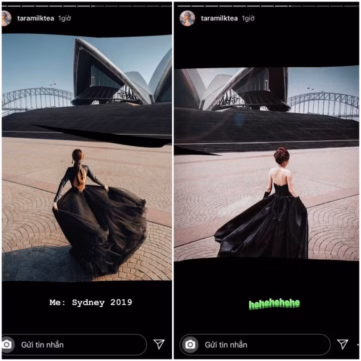 "Vợ đại gia mà đi ăn cắp ảnh về sống ảo rồi để người ta bóc phốt thế này lại đẹp mặt quá cơ", tài khoản T.A bình luận. 