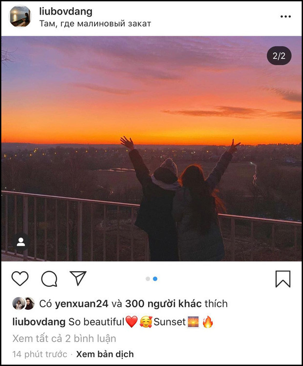 Tấm hình này sau đó cũng được Thanh Giang đăng tải trên Instagram cá nhân. Phó nháy chắc chắn là Lâm Tây chứ không phải ai khác.