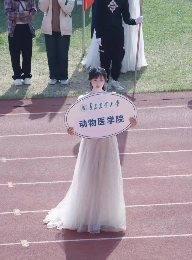 Trong lễ khai mạc hội thao thường sẽ có một đội ngũ nữ sinh phụ trách cầm bảng tên. Những nữ sinh này không chỉ đứng đầu hàng đại diện cho lớp/khoa mà thậm chí còn được coi là bộ mặt của cả trường