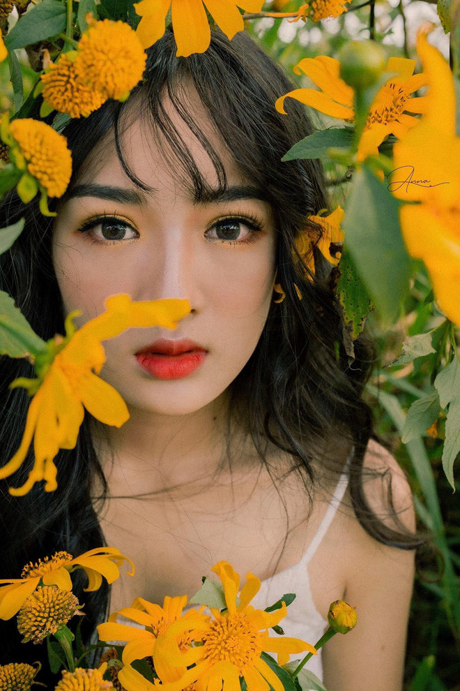 Không chỉ sở hữu khuôn mặt xinh đẹp, cô nàng còn có chiều cao 1m70 cực nổi bật.