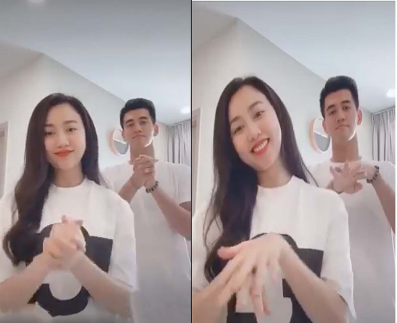 "Tiền đạo hay nhất Việt Nam thời điểm hiện tại hẹn hò với diễn viên xinh đẹp, sạch scandal là quá hợp. Không hiểu vì lý do gì mà chia tay, quá tiếc", "Mình thích cặp này, dễ thương lắm mà" - Dân mạng tiếc nuối bình luận.