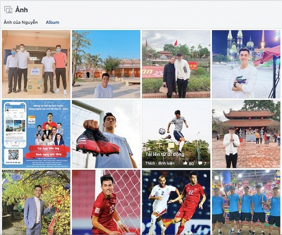 Trên trang Facebook của mình, tiền đạo Tiến Linh đã xóa sạch những thứ liên quan đến Huỳnh Hồng Loan. Chính điều này đã khiến người hâm mộ đặt ra nghi vấn liệu có phải cặp đôi đã "đường ai nấy đi" sau thời gian ngắn hẹn hò.