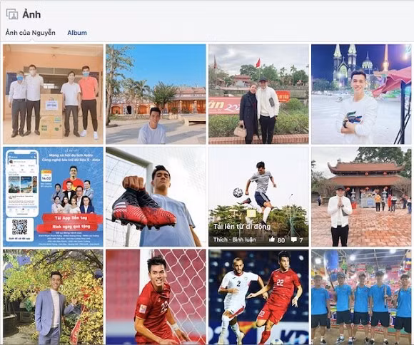 Trên trang Facebook của mình, tiền đạo Tiến Linh đã xóa sạch những thứ liên quan đến Huỳnh Hồng Loan. Chính điều này đã khiến người hâm mộ đặt ra nghi vấn liệu có phải cặp đôi đã "đường ai nấy đi" sau thời gian ngắn hẹn hò.