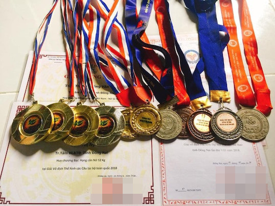 Những giải thưởng mà Ny Ny Trần từng đạt được.