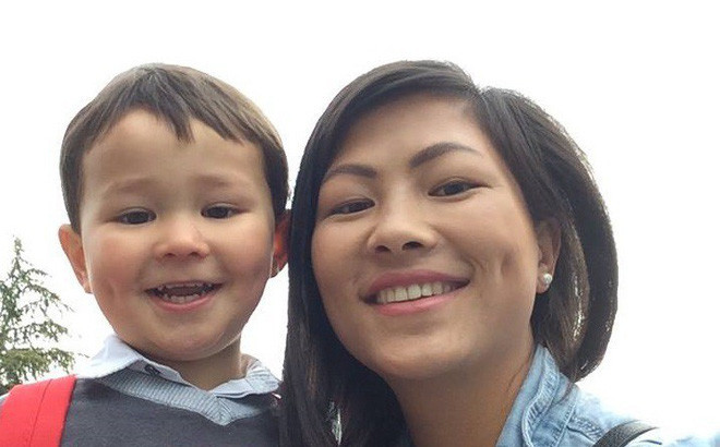 Hai người con của Mai được dân mạng khen ngợi có ngoại hình dễ thương, hot boy tương lai.