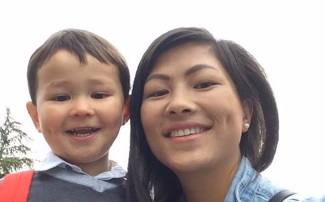 Hai người con của Mai được dân mạng khen ngợi có ngoại hình dễ thương, hot boy tương lai.