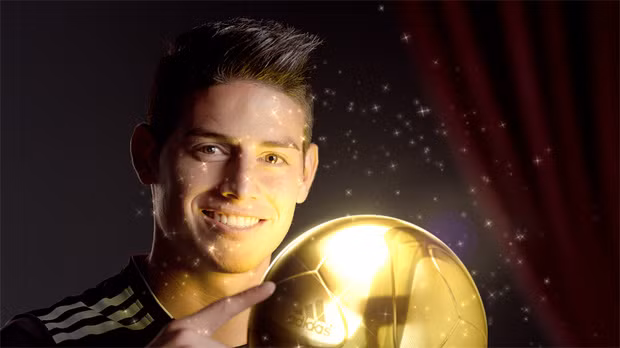 Còn James Rodriguez là Cậu bé vàng - chạm vào bất kỳ vật gì cũng thành vàng. 