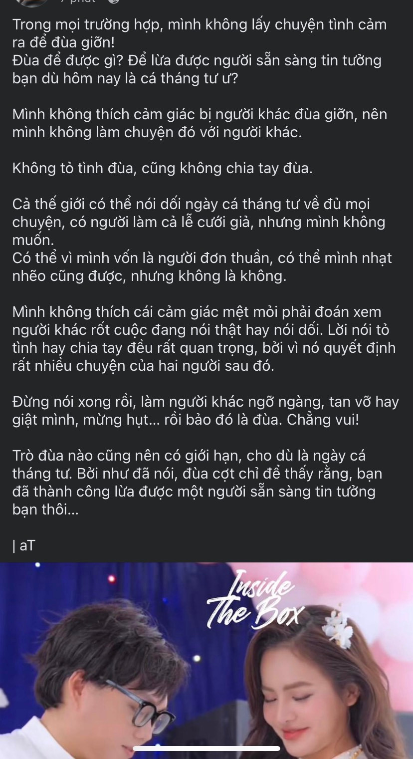Tuy nhiên rất nhiều người đã tỏ ra phẫn nộ, dù thật hay giả thì việc cưới xin vẫn là việc hệ trọng cả đời, không thể đùa cợt như thế: "Cợt nhả và xem thường cộng đồng quá, cưới xin là chuyện cả đời mà cũng đem ra trôn VN cho được", "Ôi ông này xưa giờ làm content chiêu trò bao nhiêu lần rồi mà, từ giờ nhãn hàng nào book Phạm Thoại t block hết". Thậm chí có những fanpage còn lên hẳn bài tỏ rõ thái độ.