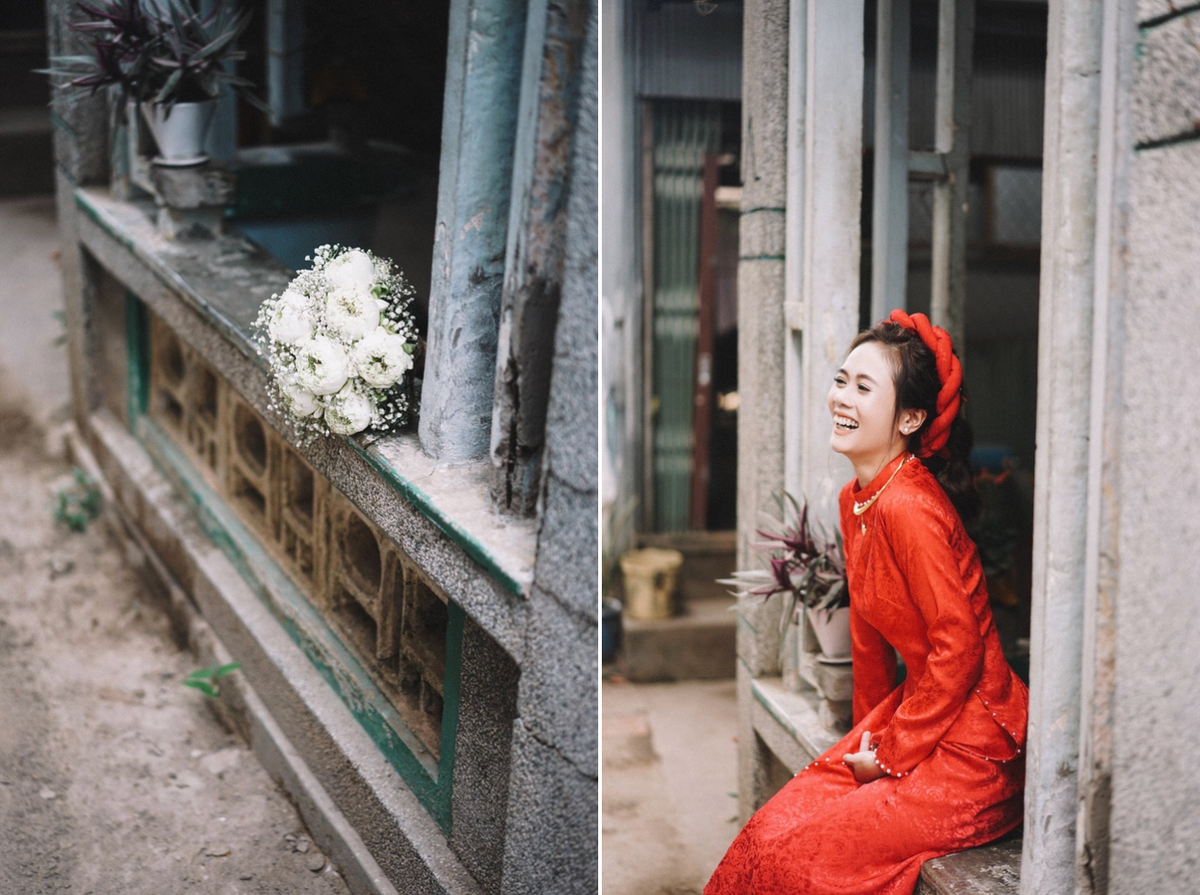 Cũng vì thương Đang, Đen - vốn không thích cuộc sống xô bồ ở TP.HCM - đã “đi theo tiếng gọi tình yêu” sau 5 tháng quen nhau. Sau khi kết hôn, đôi trẻ tiếp tục sống ở TP.HCM. “Mình thương anh vì ưa nhìn, có gu giống mình, giỏi, hiền lại yêu thương gia đình”, cô gái 26 tuổi tâm sự.