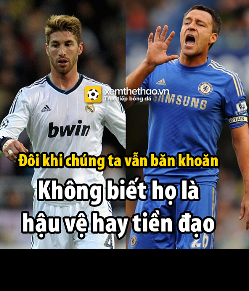 Terry và Ramos là hai trung vệ có kỹ năng ghi bàn cao nhất thế giới.