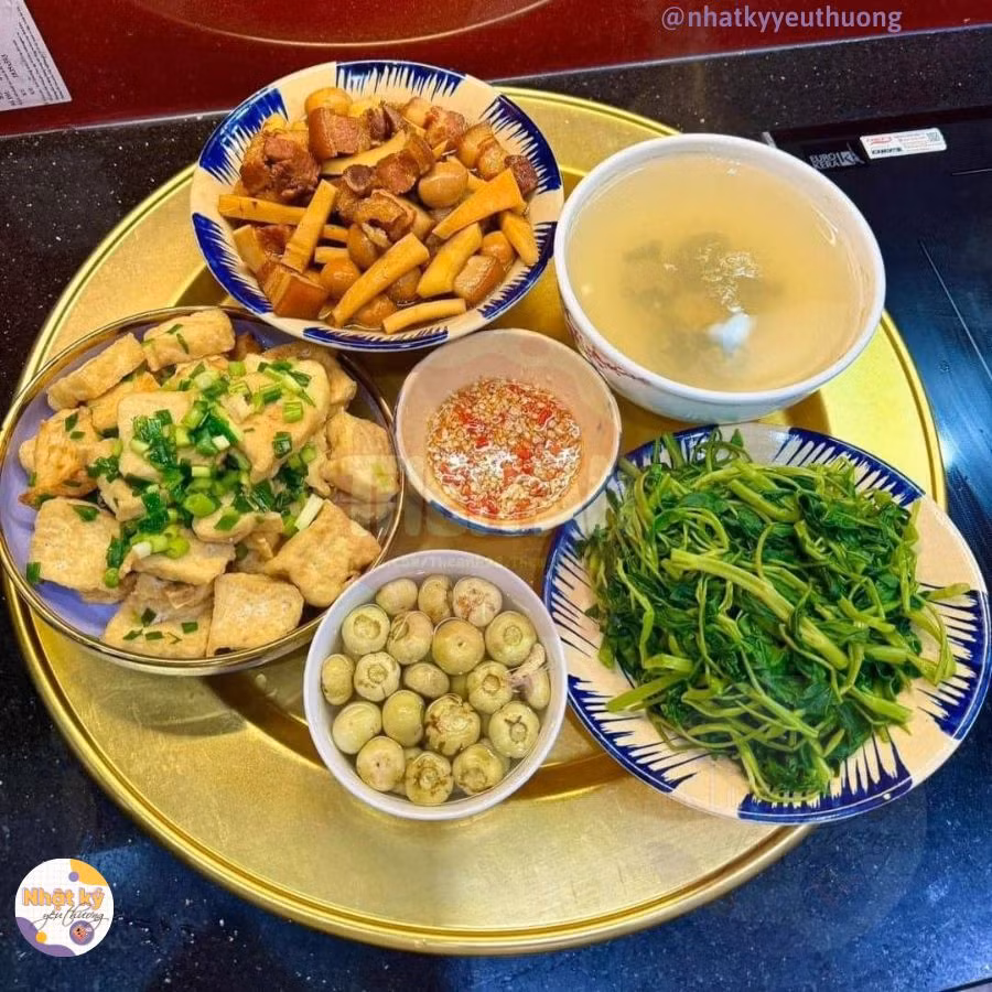 Món đậu tẩm hành khiến lòng người say đắm.