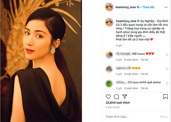 Trong khi đám hỏi bí mật của Công Phượng đang gây chú ý thì tình cũ - Hoà Minzy bất ngờ đăng tải dòng trạng thái trên Instagram về khoảnh khắc của mình nhân ngày sinh nhật tuổi 25 khiến dân tình hoang mang.