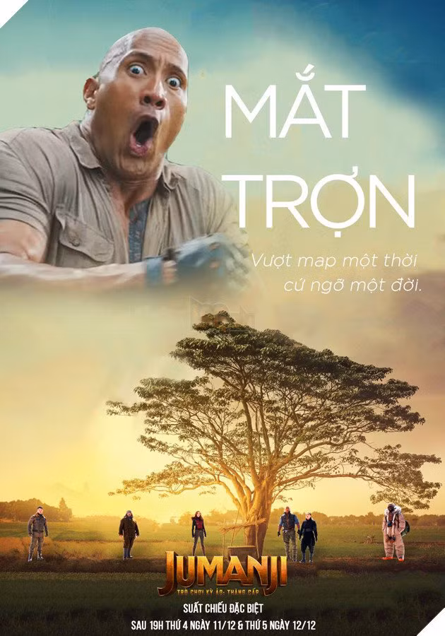 Thay vì Hà Lan và Ngạn, poster phim "Mắt biếc" được thay bằng loạt nhân vật đình đám như diễn viên Hollywood, cầu thủ bóng đá, thậm chí là cả thú cưng cực hài.