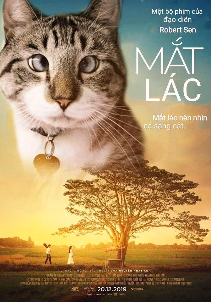 Đẹp hơn cả "mắt biếc" chính là "mắt lác". Poster phim bom tấn thế này thì khán giả có mà phát khiếp chẳng dám ra rạp nữa.