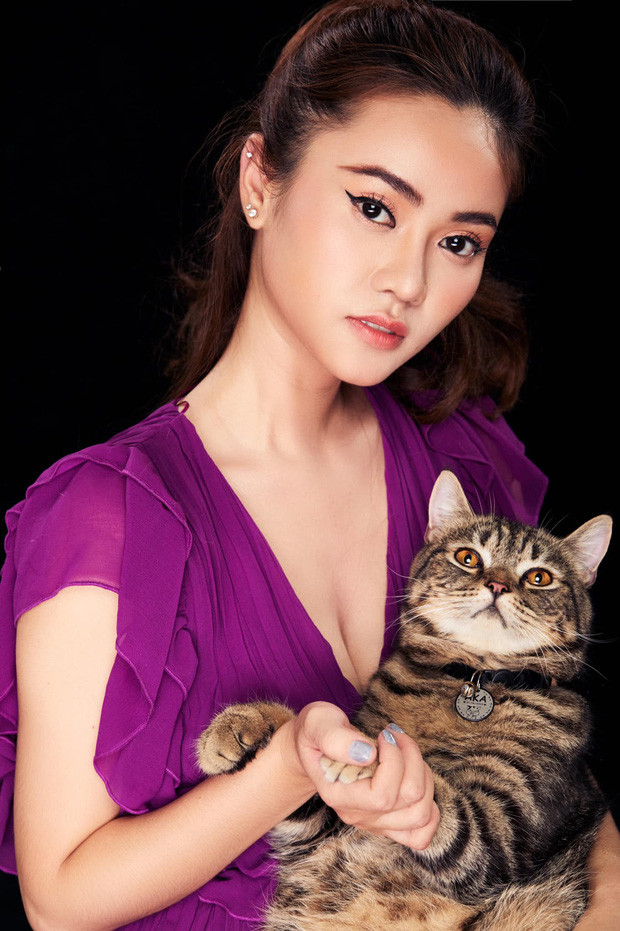 Cô nàng cực kỳ đầu tư trong mỗi hình ảnh mà mình chia sẻ.