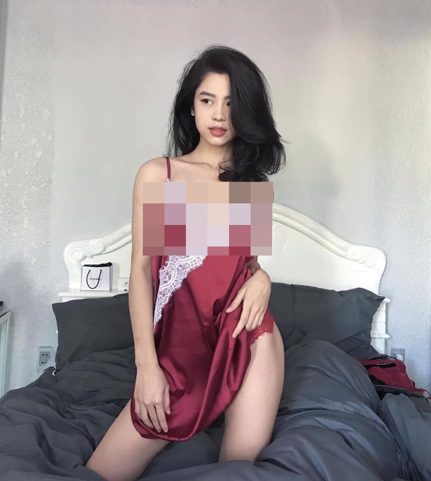 Trước đó, hot girl này nhiều lần khiến CĐM nhức mắt với những tấm hình táo bạo.
