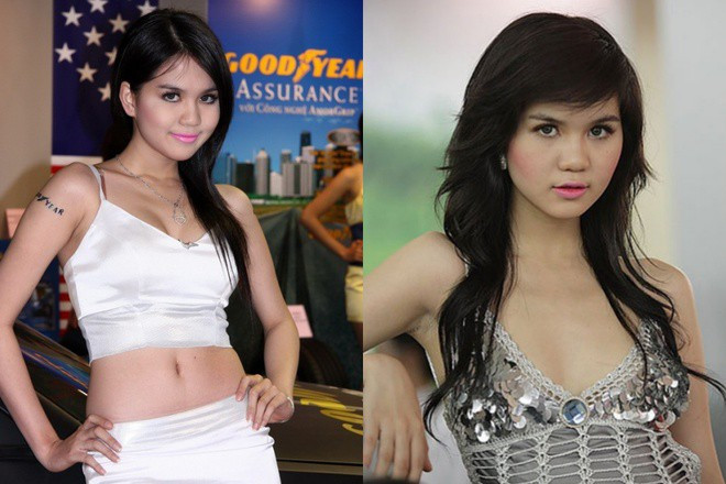 “Nữ hoàng nội y” ngày xưa có gương mặt bầu bĩnh, nhan sắc mộc mạc, dễ thương, thân hình thon gọn. Tuy nhiên, những đường nét trên khuôn mặt của cô không được sắc sảo như hiện tại.