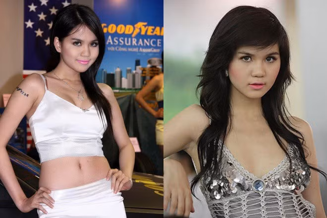 “Nữ hoàng nội y” ngày xưa có gương mặt bầu bĩnh, nhan sắc mộc mạc, dễ thương, thân hình thon gọn. Tuy nhiên, những đường nét trên khuôn mặt của cô không được sắc sảo như hiện tại.