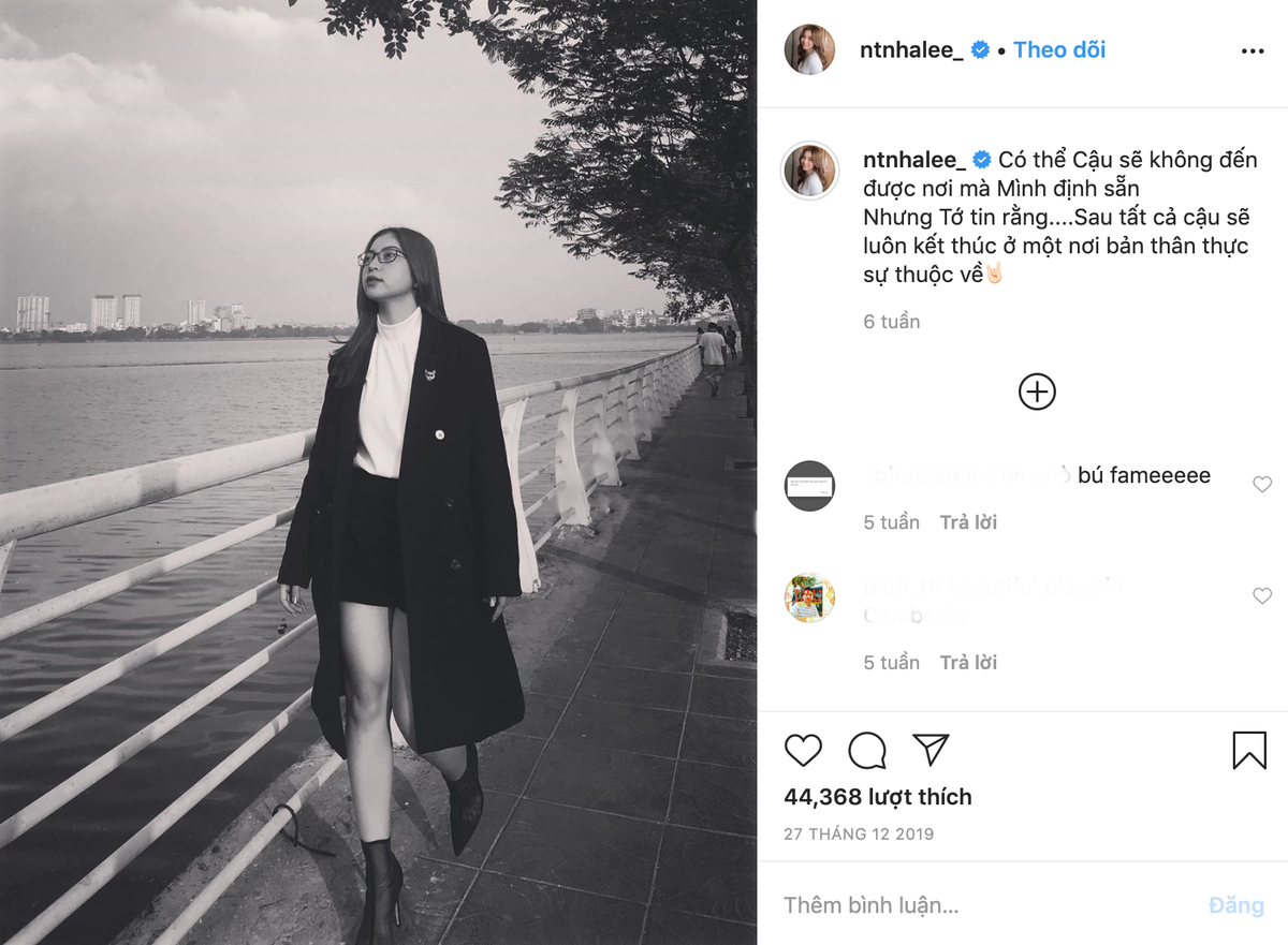 Vì tần suất những bài viết như vậy quá dày đặc nên bên dưới phần bình luận, rất nhiều người cho rằng Nhật Lê đang "ăn mày quá khứ", cố tình tỏ vẻ đau khổ, tổn thương dù đã có người tình mới.