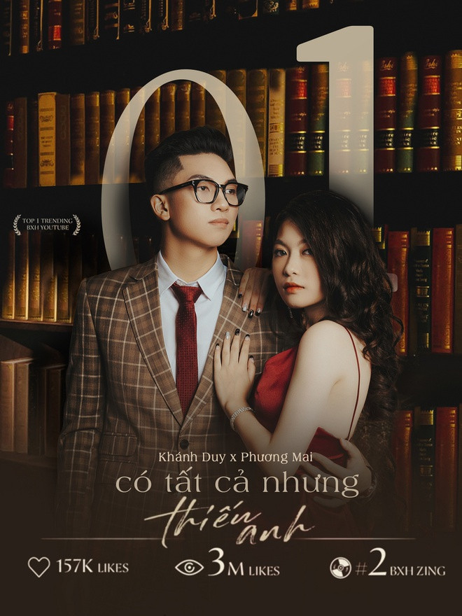 Bộ ảnh hiện nhận nhiều lời khen từ dân mạng như “chuyên nghiệp”, “ý tưởng độc đáo” hay “đẹp không kém bản gốc”. Chia sẻ với Zing, đại diện trường THPT FPT cho hay 10 thí sinh đều thể hiện sự nghiêm túc, đầu tư từ trang phục, phụ kiện cho tới biểu cảm. Ảnh cover MV Có tất cả nhưng thiếu anh (Erik) được Nguyễn Phương Mai và Chu Khánh Duy thể hiện. Ở trường, Khánh Duy là chủ nhiệm CLB chụp ảnh Tạch Tạch. “Duy và mình ‘crush’ nhau được gần 1 năm rồi nên khi nhập vai chụp ảnh, mình thấy không có gì khó khăn”, nữ sinh Phương Mai chia sẻ.