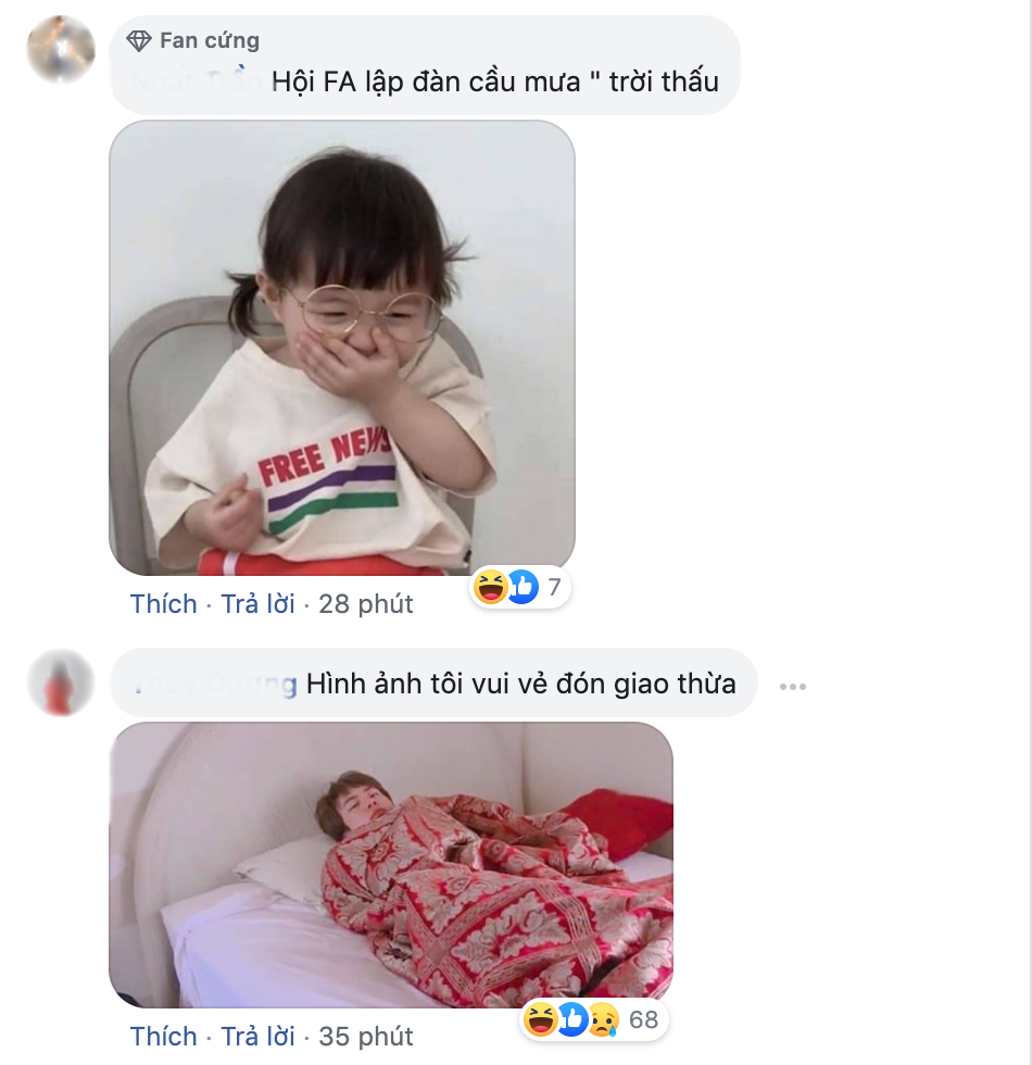 Trời mưa lớn chỉ có dân FA, những người không có kế hoạch đi chơi đêm giao thừa là sung sướng.