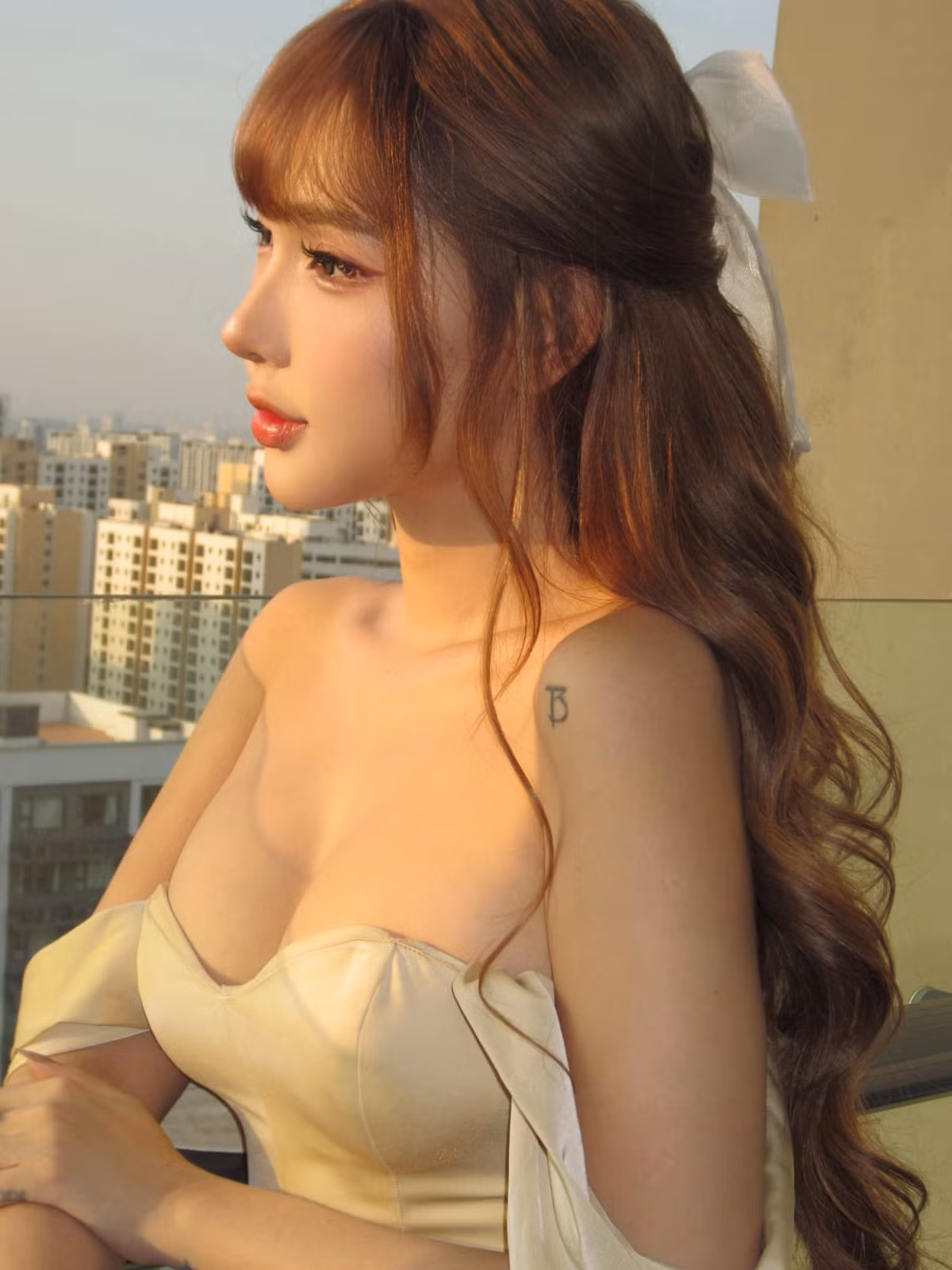 Hiện tại, cô nàng rất hạnh phúc trong hình dáng của mình.