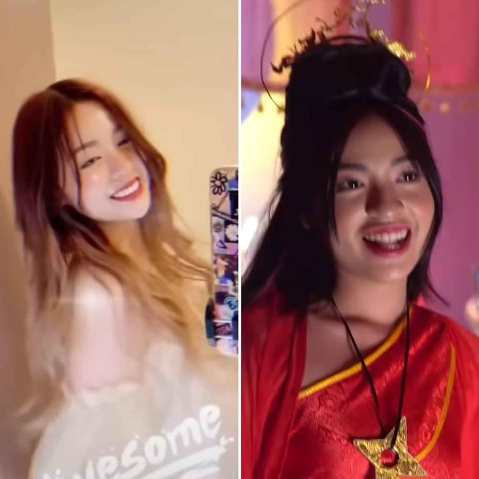 "Sống dựa vào app sống ảo quá nhiều thì chỉ nên nổi tiếng trên mạng xã hội thôi. Tham gia đóng mấy cái này làm gì rồi lại bị chỉ trích", "Hết ốm chưa em? Sao mặt em vẫn to thế? Hay em bị ekip quay phim chơi xấu cố tình khiến mặt to ra?" - Dân mạng mỉa mai.