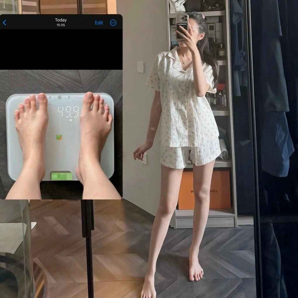 Bản thân top 10 Hoa hậu Việt Nam 2020 mong muốn duy trì mức cân nặng ổn định thay vì về lại thân hình gầy gò như thời thiếu nữ.