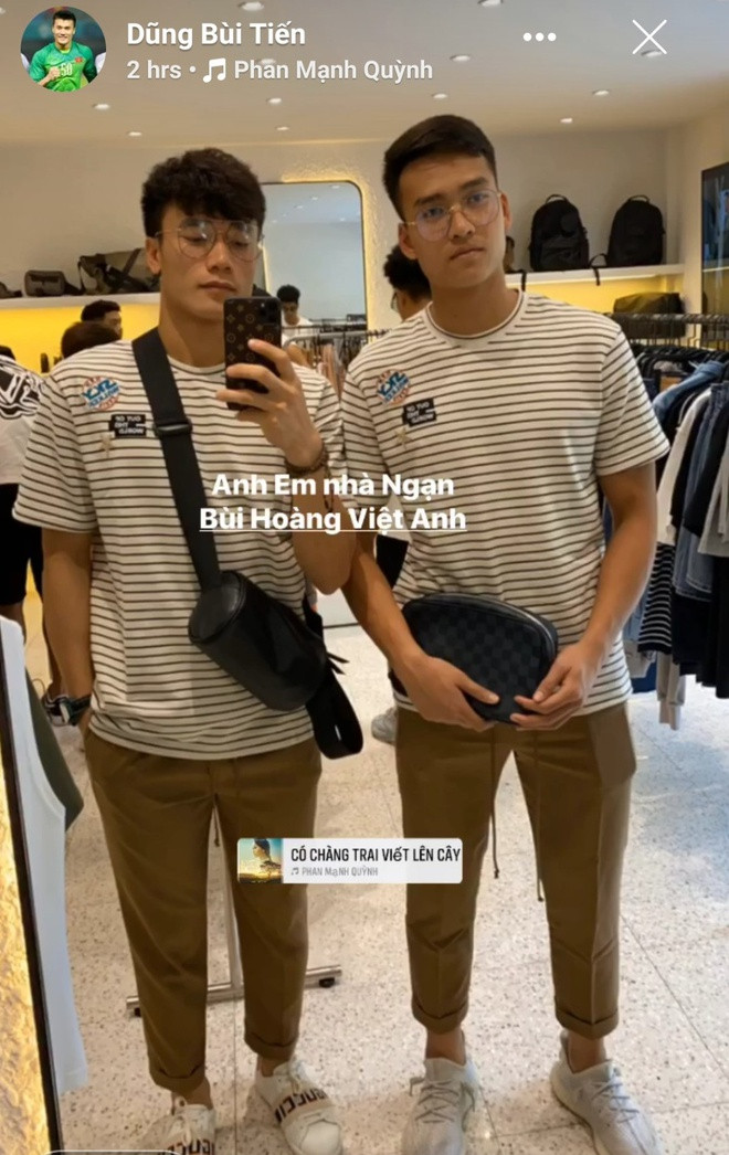 Bùi Tiến Dũng vui vẻ nhận mình là Ngạn nên không có được Hà Lan giống như Văn Hậu. Dường như thủ môn người Thanh Hoá không hề cảm thấy áp lực trước thềm VCK U23 Châu Á.