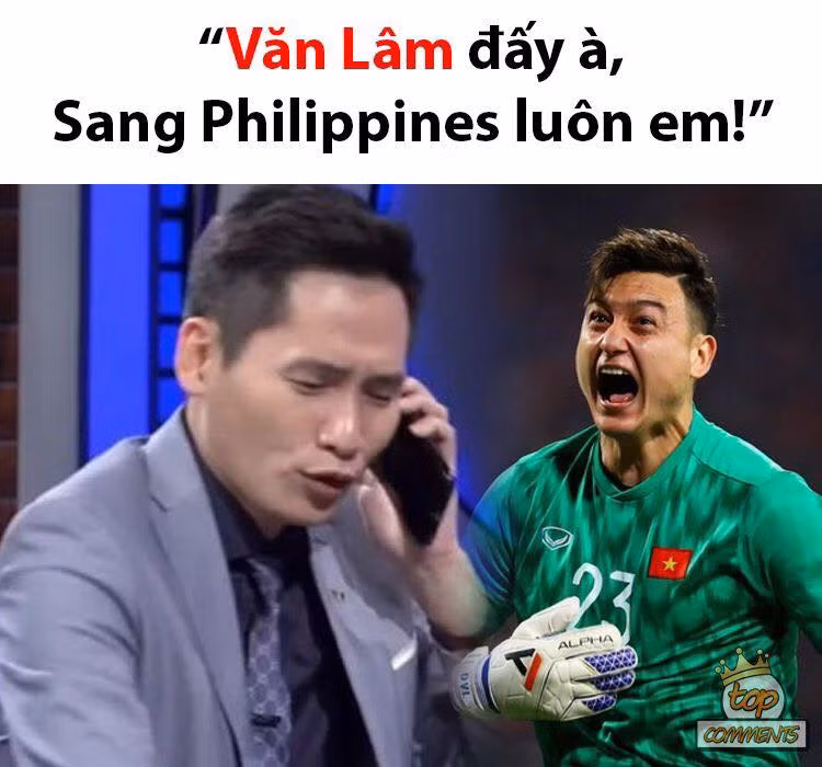 Với những sai lầm của mình, Văn Toản đã khiến tuyển U22 Việt Nam phải trả giá đắt khi bị U22 Thái Lan dẫn trước 2 bàn. Lúc này, BTV Quốc Khánh lại là người được CĐM nhắc đến nhiều nhất với hành động gọi điện cho Văn Lâm.