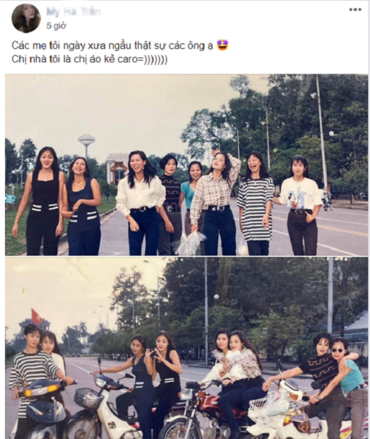 Thời gian gần đây, trên mạng xã hội xuất hiện trào lưu khoe ảnh ngày xưa của bố mẹ cực chất. Qua trào lưu này mới nhận ra, tuổi thanh xuân của bố mẹ cũng oanh liệt, sành điệu không kém ai.