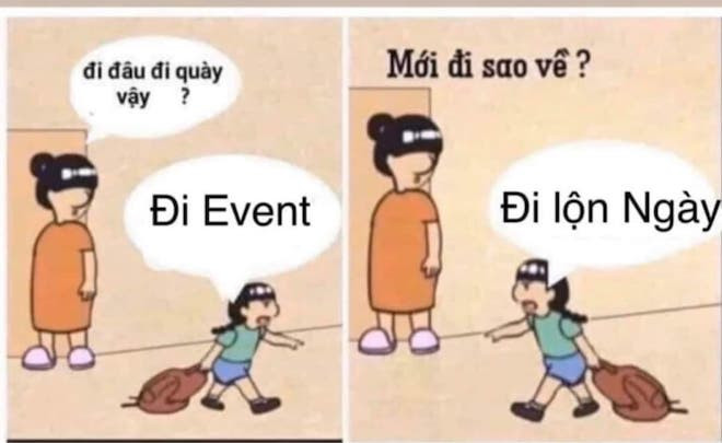 Bức ảnh dành cho những người "não cá vàng". Đến đi dự tiệc cũng không nhớ ngày thì nhớ được cái gì nữa?