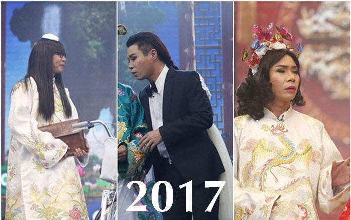 Thời trang của Bắc Đẩu - Công Lý cũng thu hút sự chú ý của CĐM bên cạnh thông tin Táo Quân dừng phát sóng dịp Tết này.