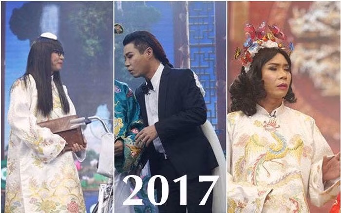 Thời trang của Bắc Đẩu - Công Lý cũng thu hút sự chú ý của CĐM bên cạnh thông tin Táo Quân dừng phát sóng dịp Tết này.