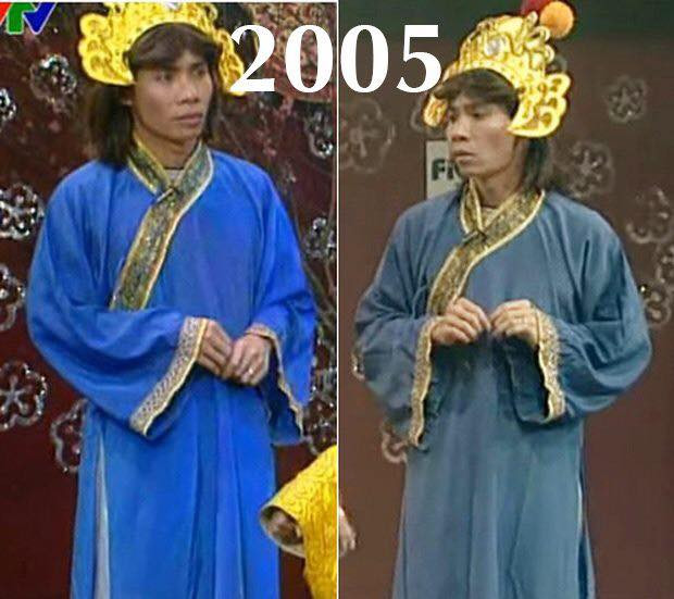 Không chỉ dừng lại ở việc sưu tầm, dân mạng còn để lại những phân tích thú vị về phần trang phục qua từng thời kỳ của "cô Đẩu", người mang đến sự thành công của chương trình Táo Quân suốt những năm qua.