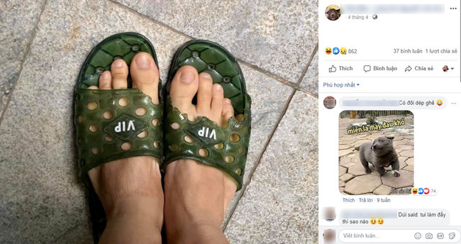 Mới đây, idol Dúi lại tiếp tục khiến cho nhiều người chú ý khi đôi dép mà nó cắn nát bất ngờ được rao bán trên mạng xã hội. Thậm chí, bên dưới phần quảng cáo còn có nội dung "Dép bị chó nhà chủ shop gặm".