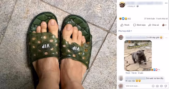 Mới đây, idol Dúi lại tiếp tục khiến cho nhiều người chú ý khi đôi dép mà nó cắn nát bất ngờ được rao bán trên mạng xã hội. Thậm chí, bên dưới phần quảng cáo còn có nội dung "Dép bị chó nhà chủ shop gặm".