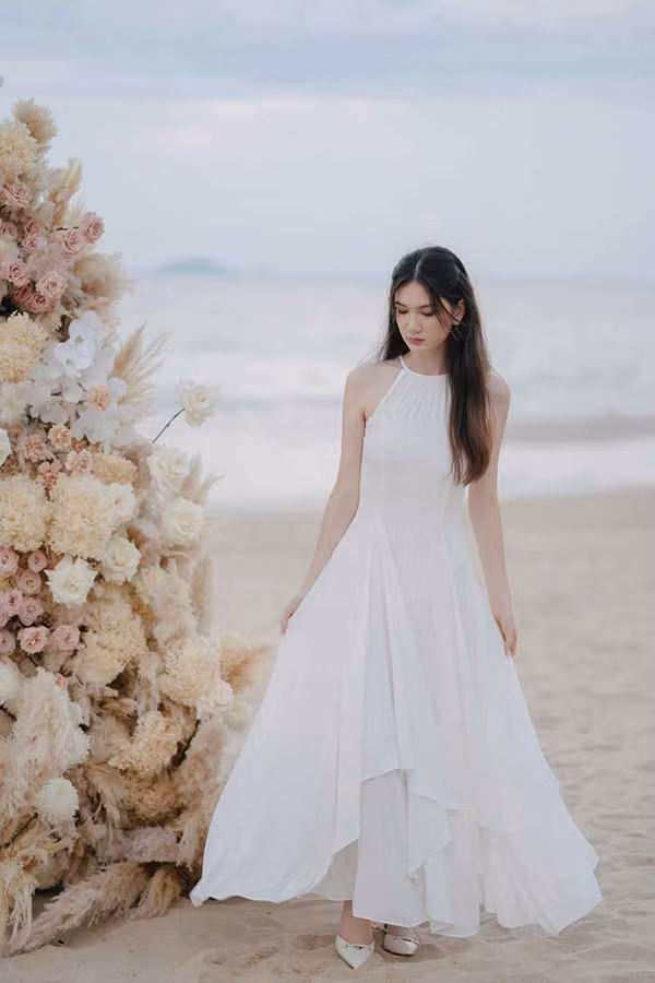 Sở hữu ngoại hình xinh đẹp cùng chiều cao "khủng", lại là em gái của thủ môn nổi tiếng nên trang cá nhân của Thanh Giang đang có 32.000 người theo dõi.