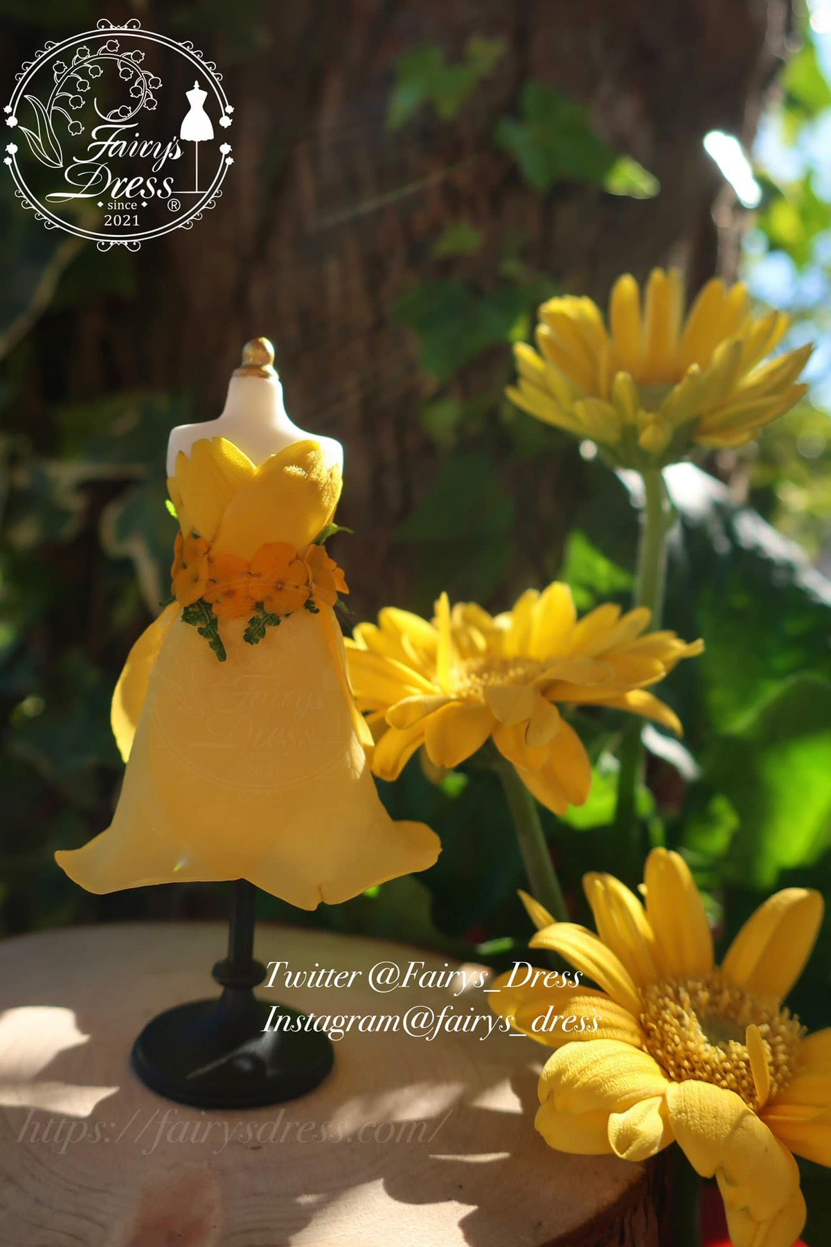 Những chiếc váy cổ tích được nhiều người trầm trồ, cứ ngỡ như là trang phục của những nàng tiên Tinker Bell.