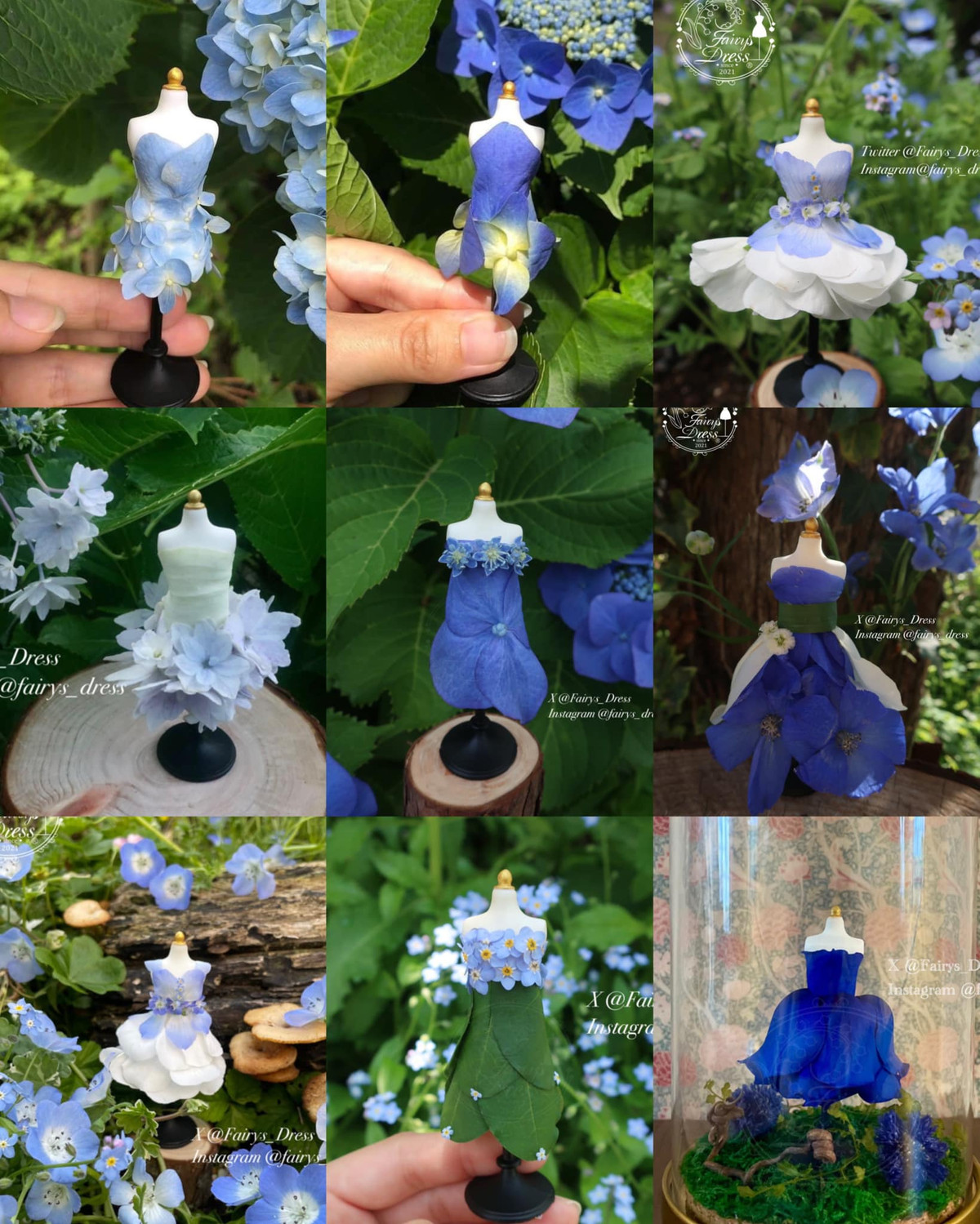 Nhìn những chiếc váy nhỏ xinh đặc biệt này, rất nhiều người nhận sét đây là những tác phẩm chữa lành tuyệt diệu.