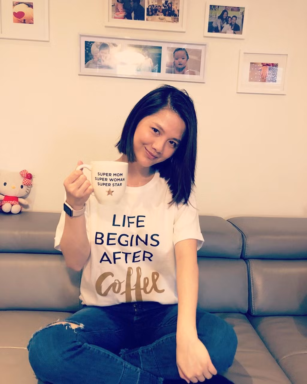 Ở tuổi 35, Vân Anh vẫn trẻ trung, xinh đẹp và không quá khác biệt so với thời điểm đóng "Bỗng dưng muốn khóc" cách đây 10 năm.